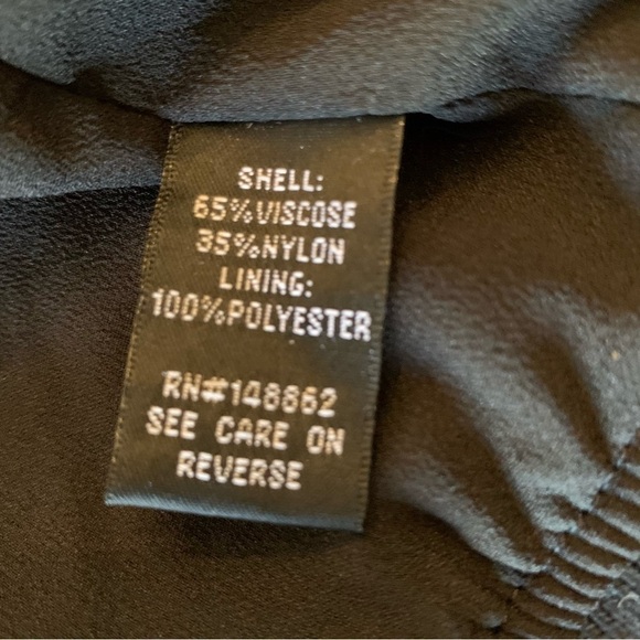 TORRID Black Burnout Velvet Palm Fully Lined Zip Up Jacket Sz 2X - Picture 7 of 8